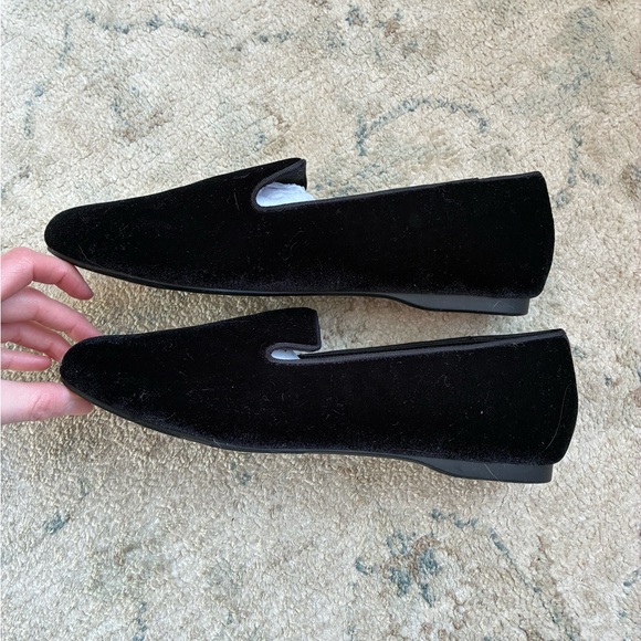Birdies The Starling in Black Suede Loafers 8 - Picture 5 of 16